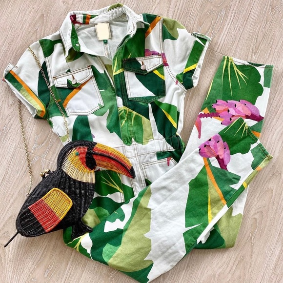Farm Rio Tropical Jumpsuit - Must Have for Beach Vacay
